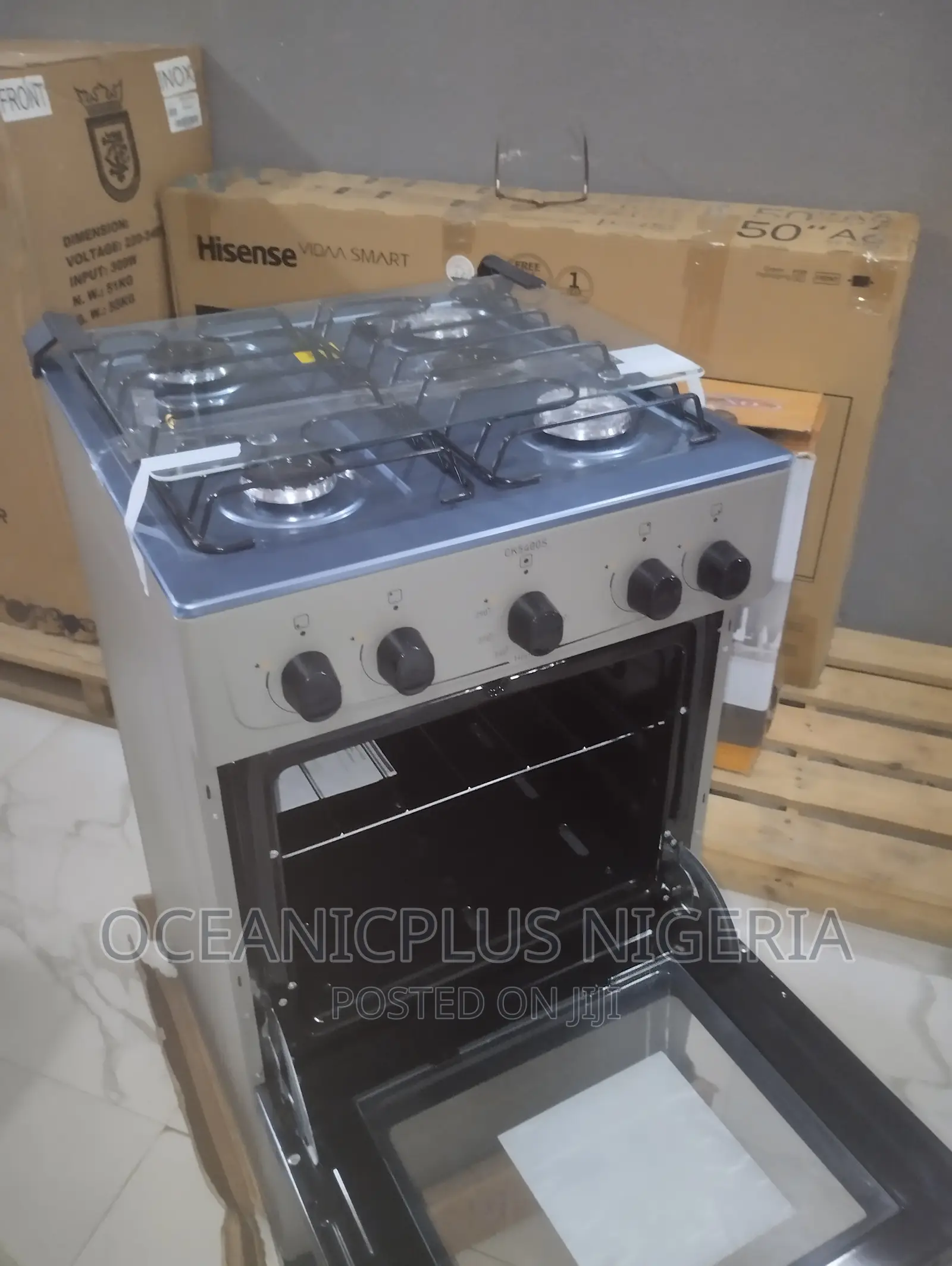 Scanfrost Gas Cooker-Scanfrost[4 GASS BURNERS]