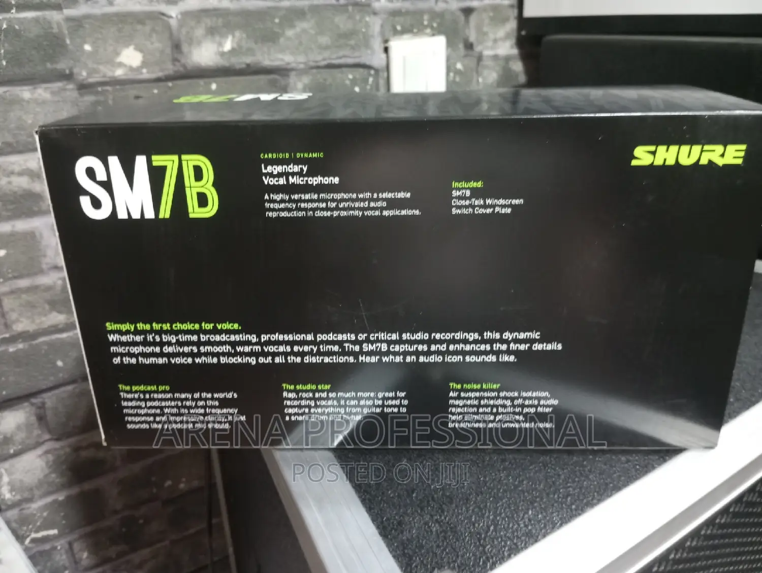 Shure Sm7db Legendary Vocal Microphone