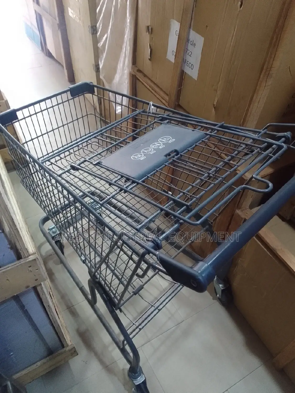 Gray Trolley 120l