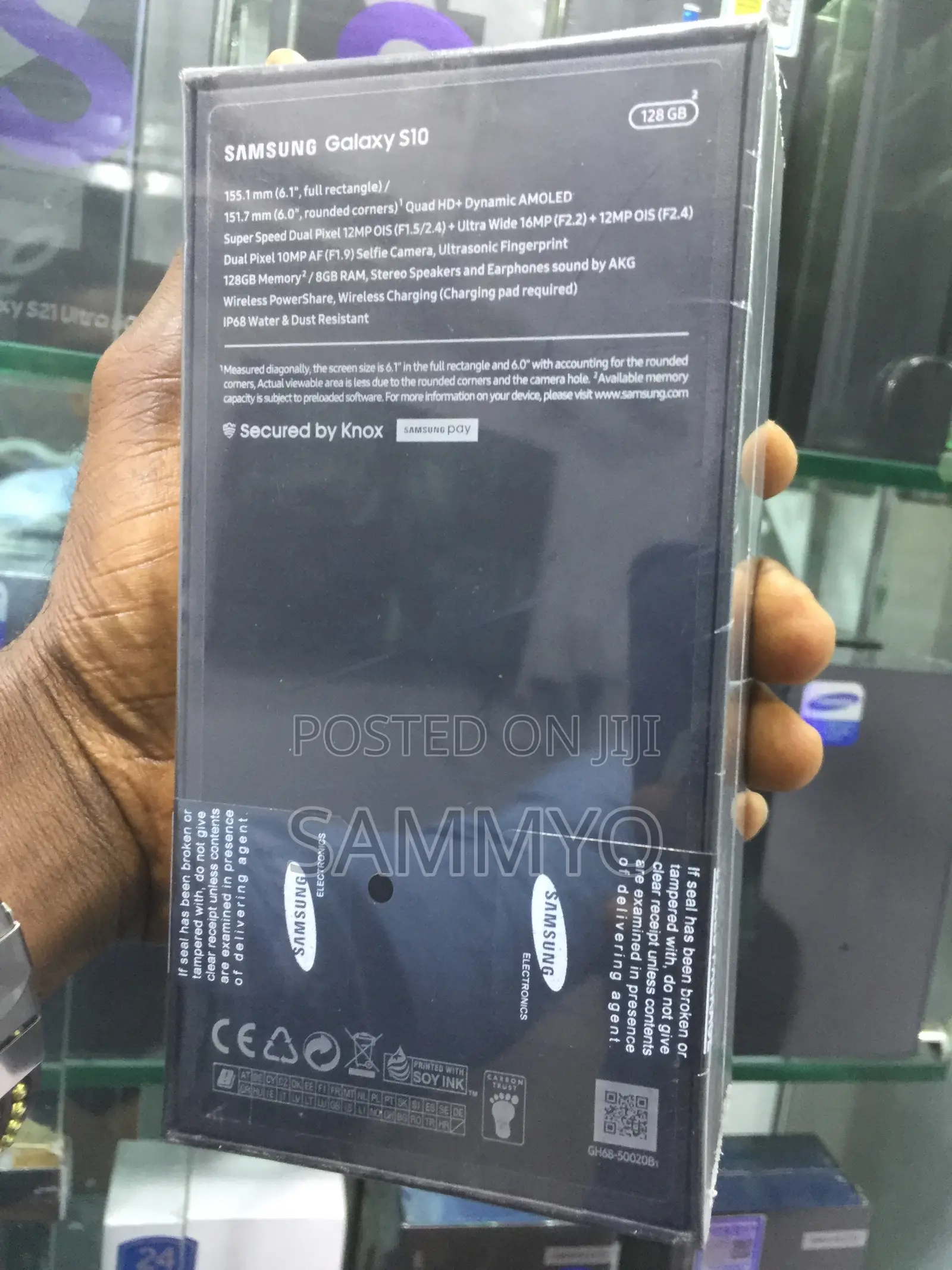 New Samsung Galaxy S10 128 GB Blue