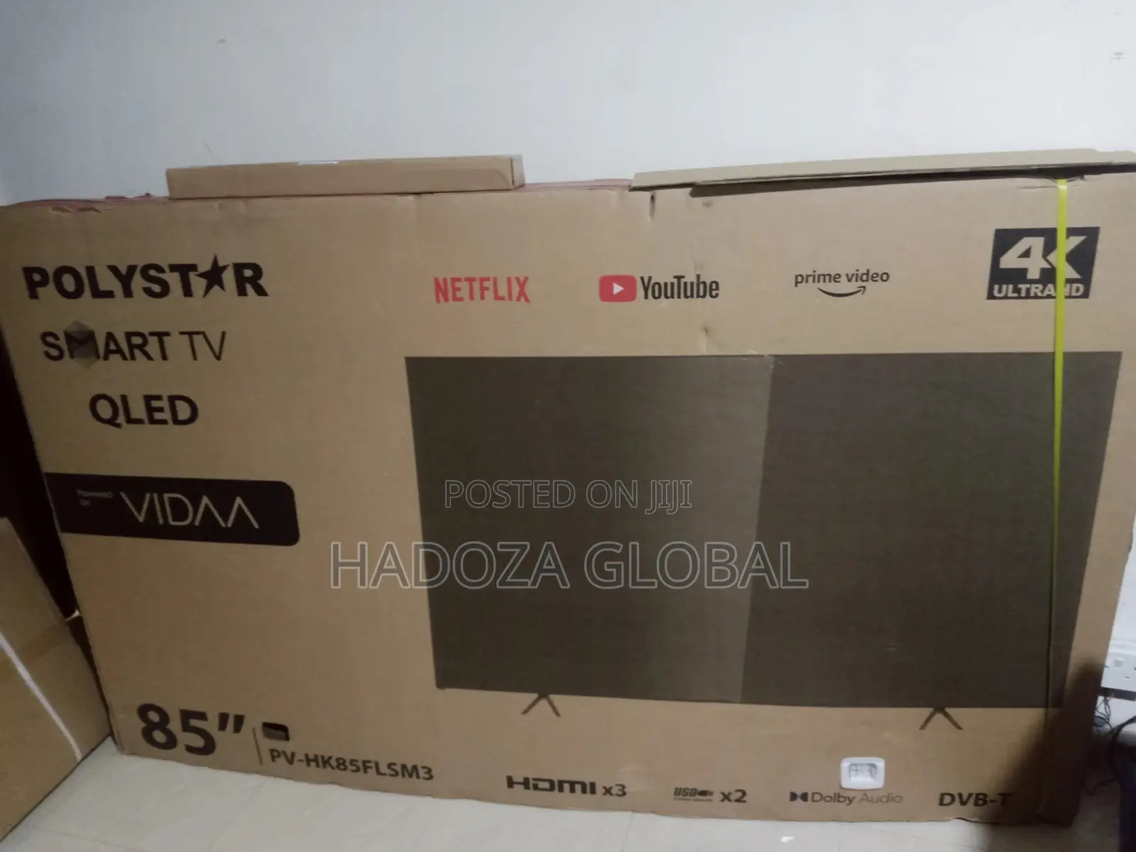 Brand New Polystar 85" Qled Smart TV