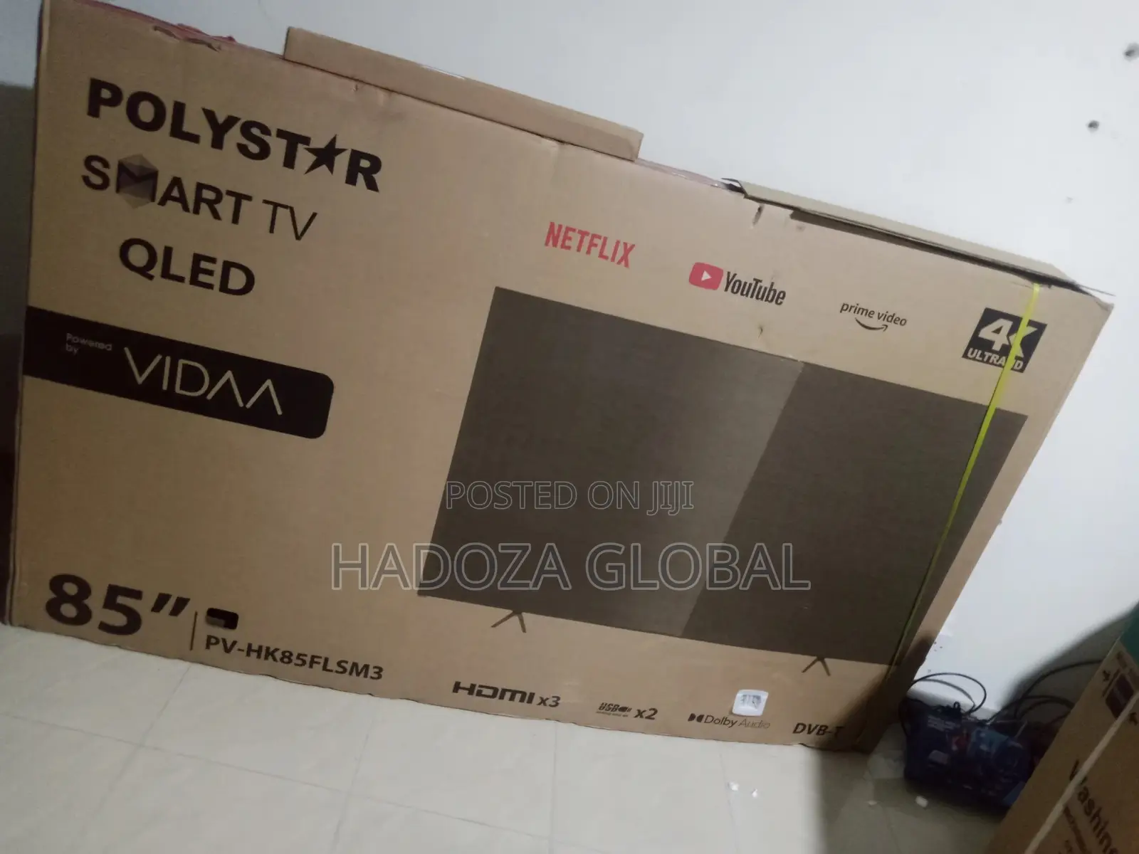 Durable Polystar 85" Qled Smart TV