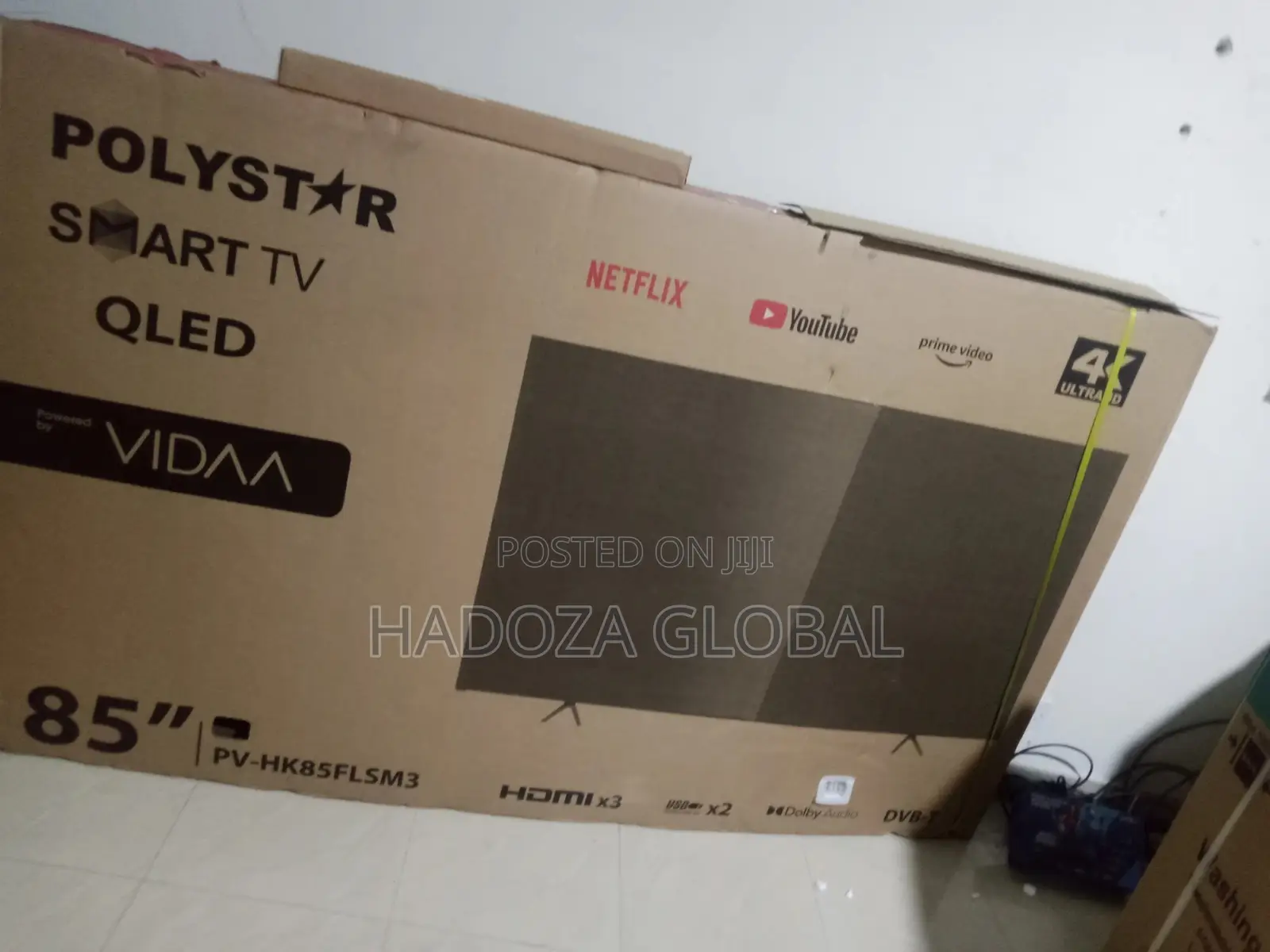 Durable Polystar 85" Qled Smart TV