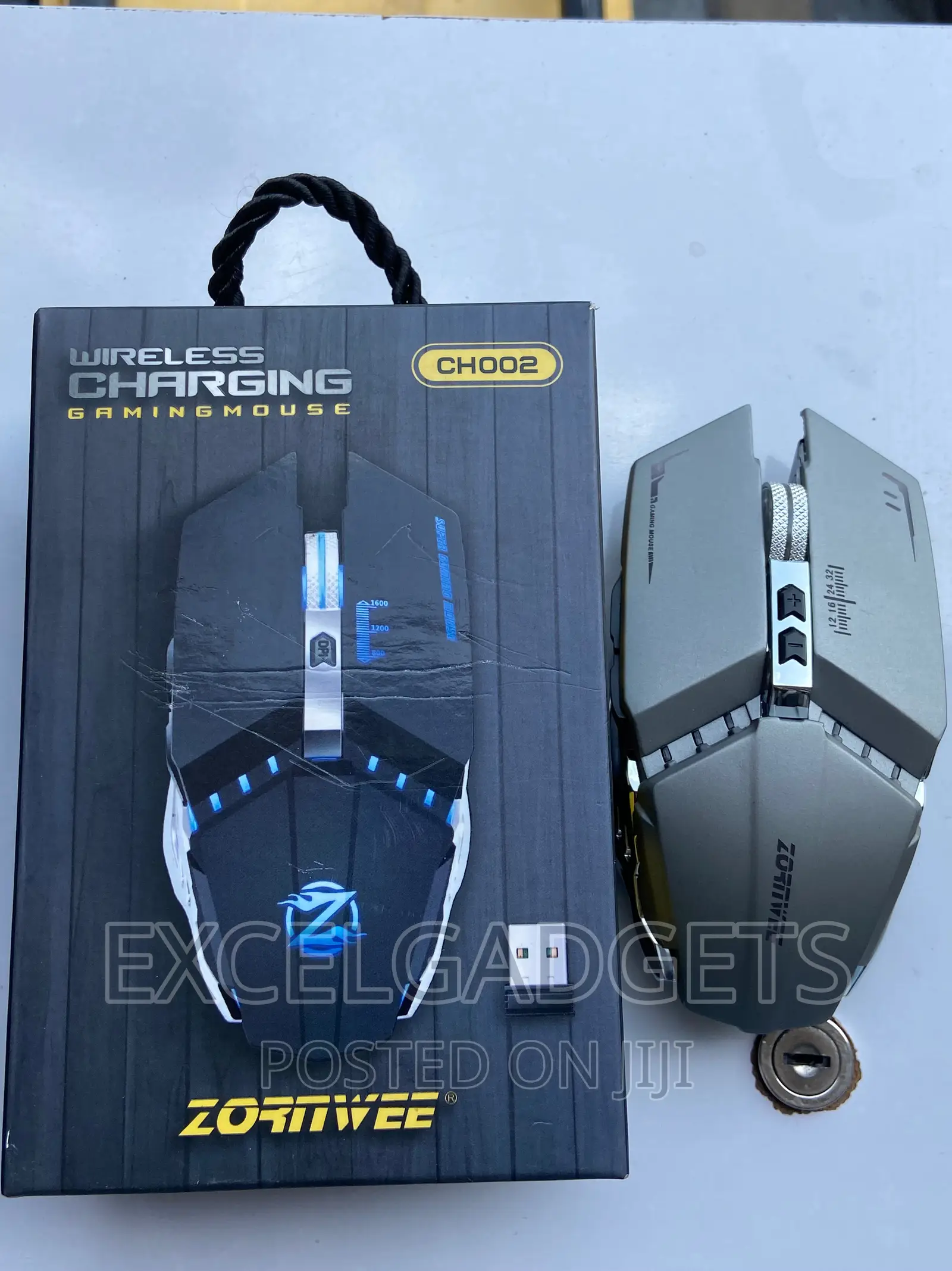 Rechargeable Wireless Programming Mouse