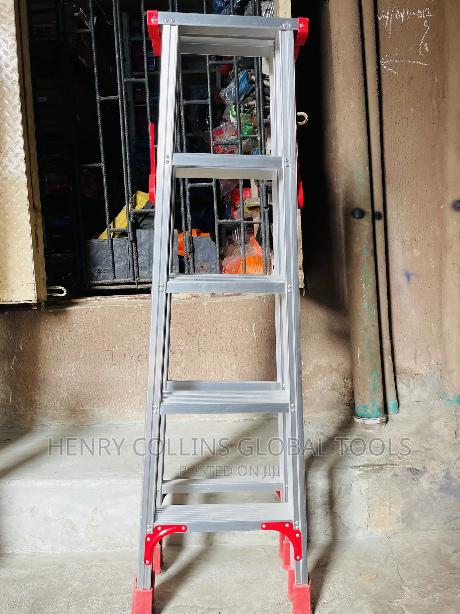 5 Step Both Sides Aluminum Ladder