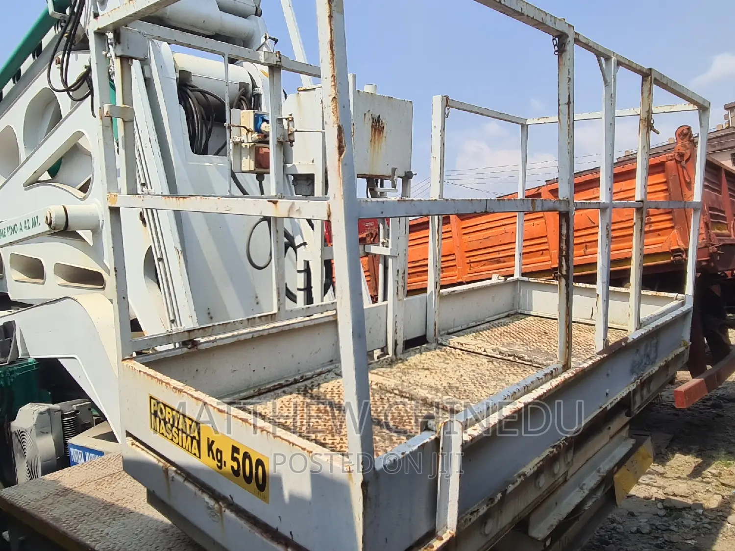 Scania Truck Aerial Platform Lifts