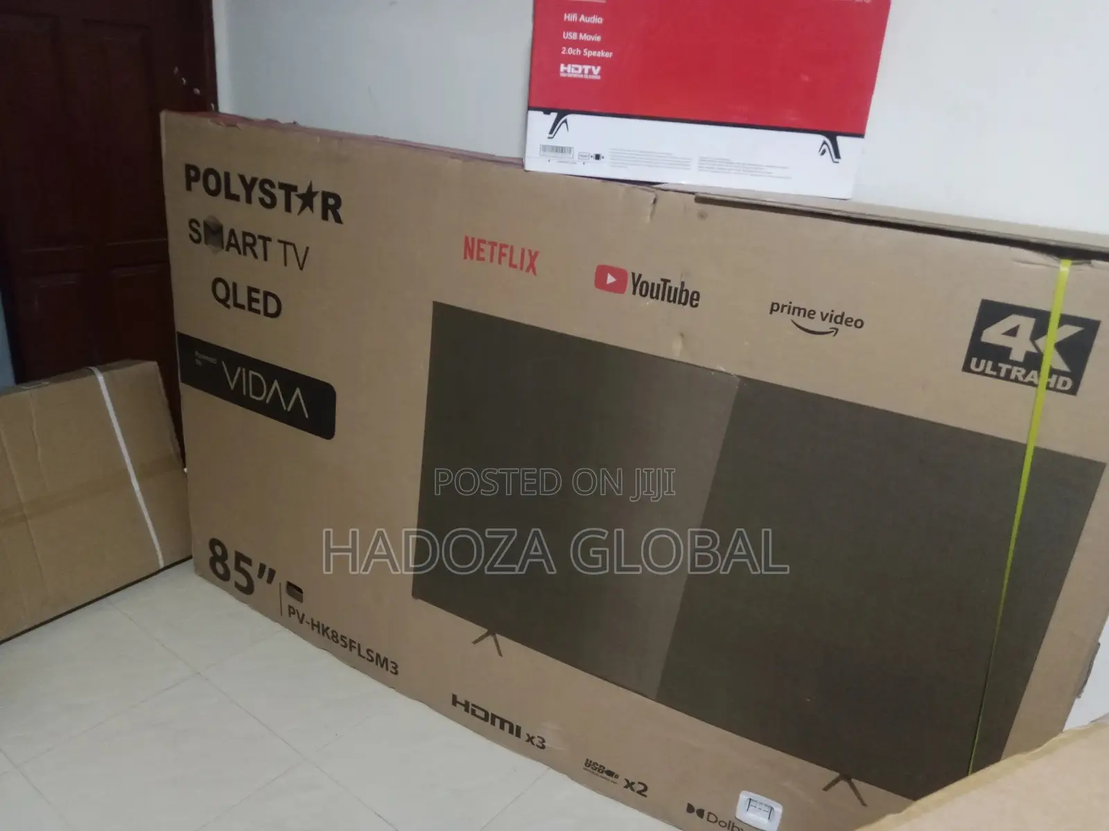 85'' Polystar Qled Smart TV With Netflix