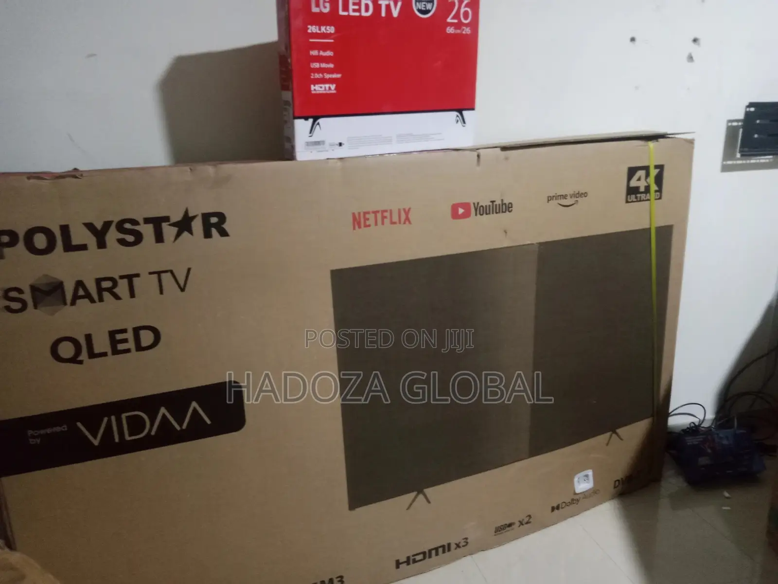 85'' Polystar Qled Smart TV With Youtube