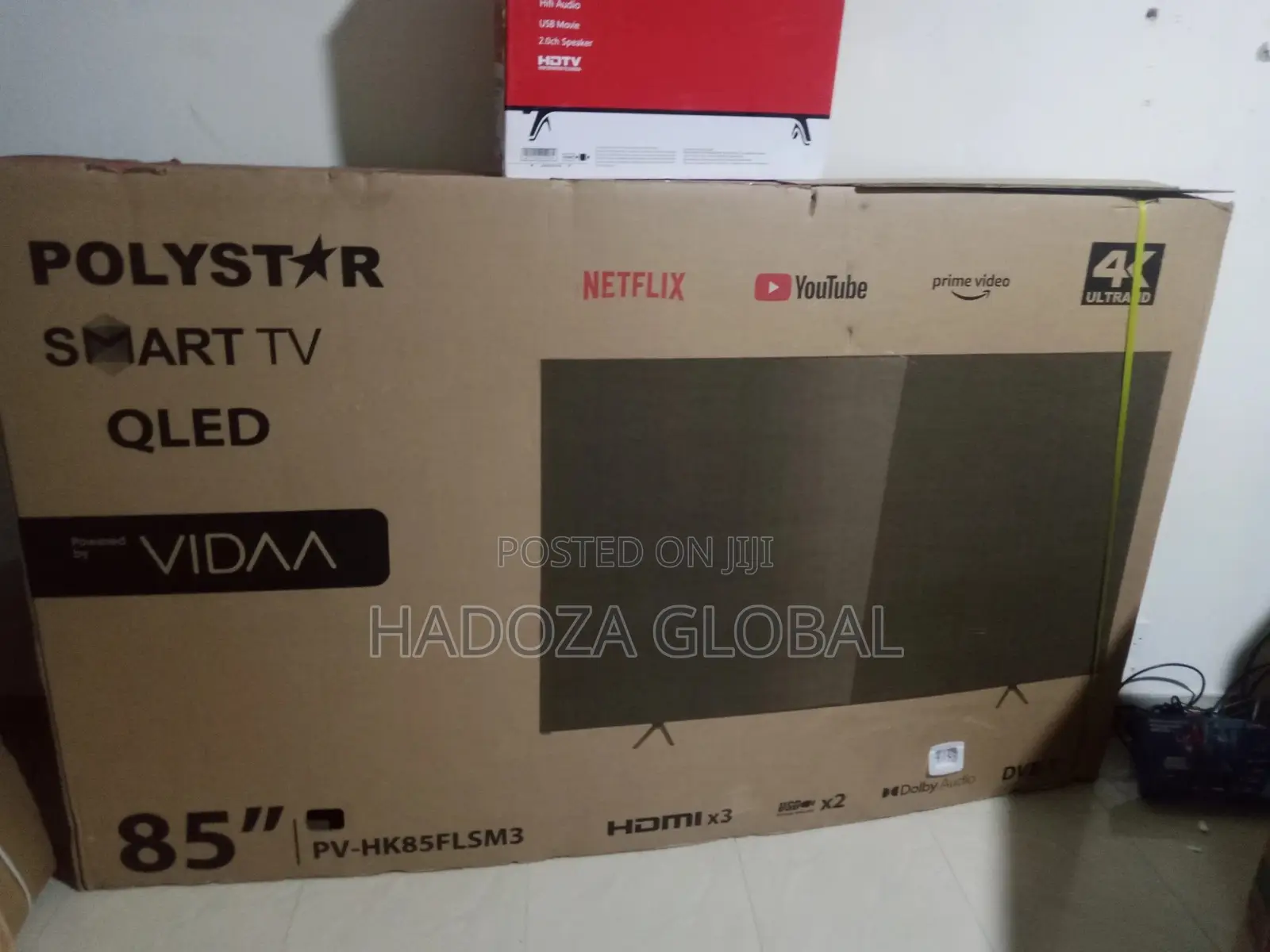85'' Polystar Qled Smart TV With Youtube