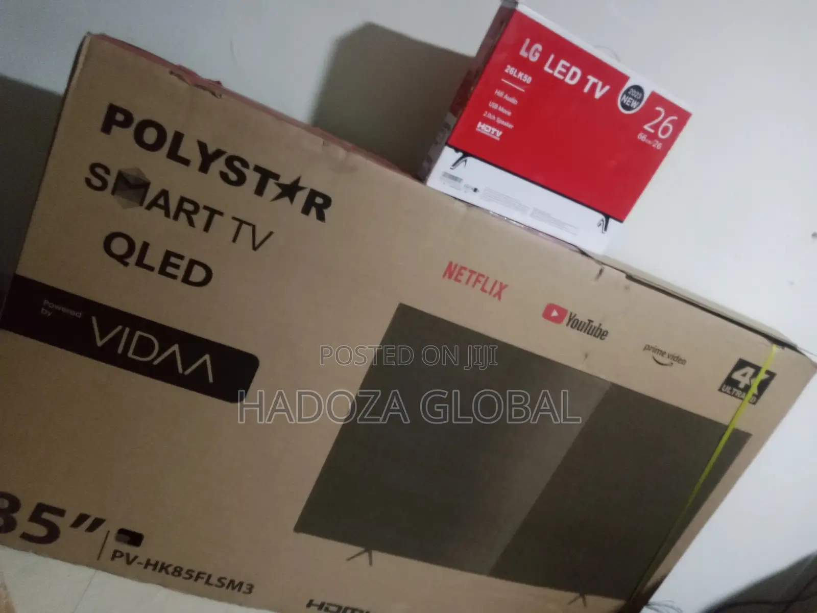 85'' Polystar Qled Smart TV With Prime Video