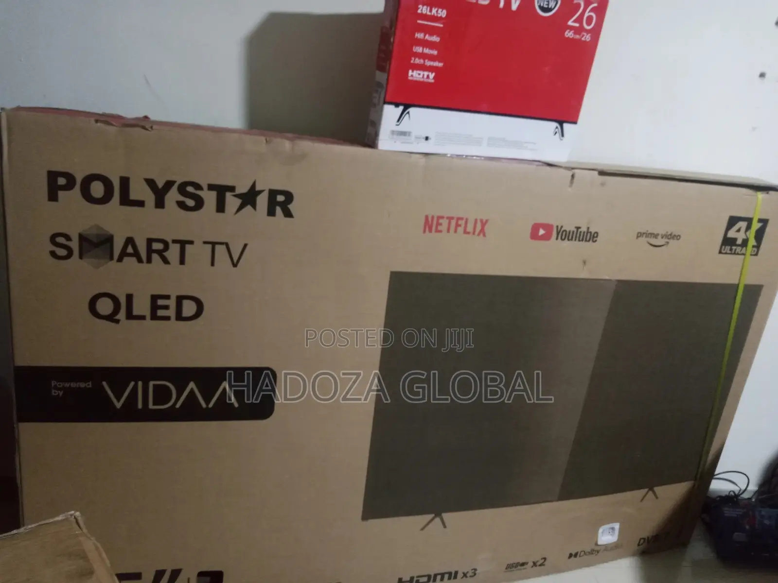 85'' Polystar Qled Smart Tv, Powered by Vidaa