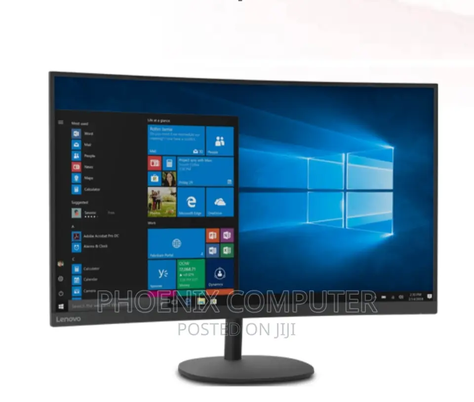 Lenovo D32qc-20 31.5 Inch QHD Curved Monitor