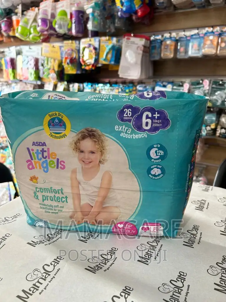Little Angels Size 6+ 26 Nappies