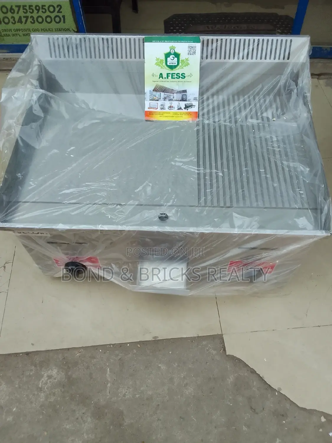 Rough and Smooth Gas Griddle
