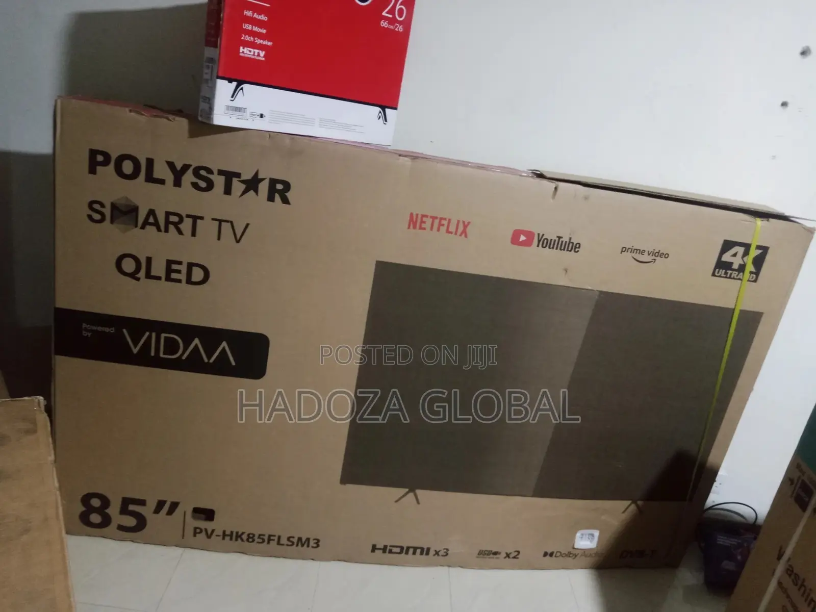 New 85 Inches Polystar Qled Smart TV