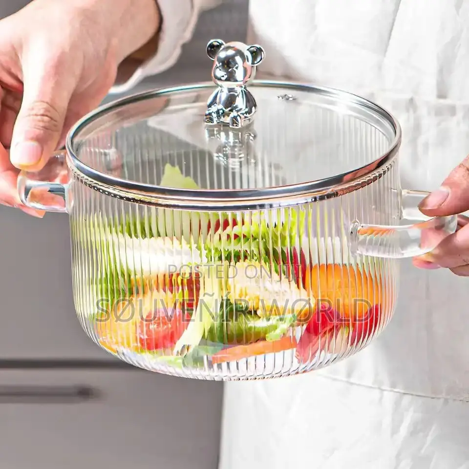 Glass Cooking Pot