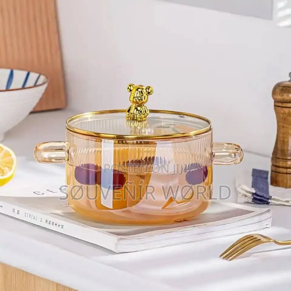 Glass Cooking Pot