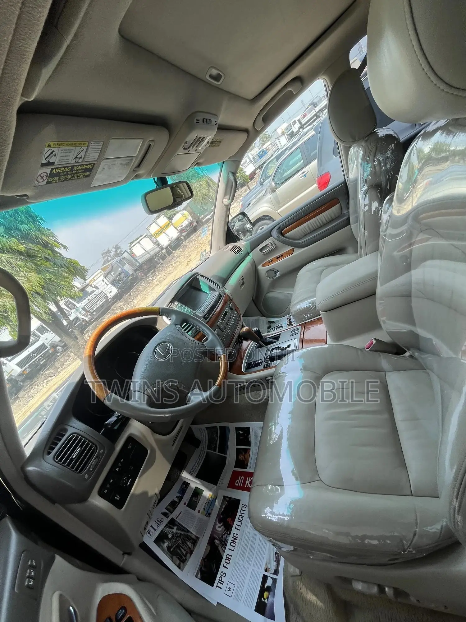 Lexus LX 470 Sport Utility 2007 Black