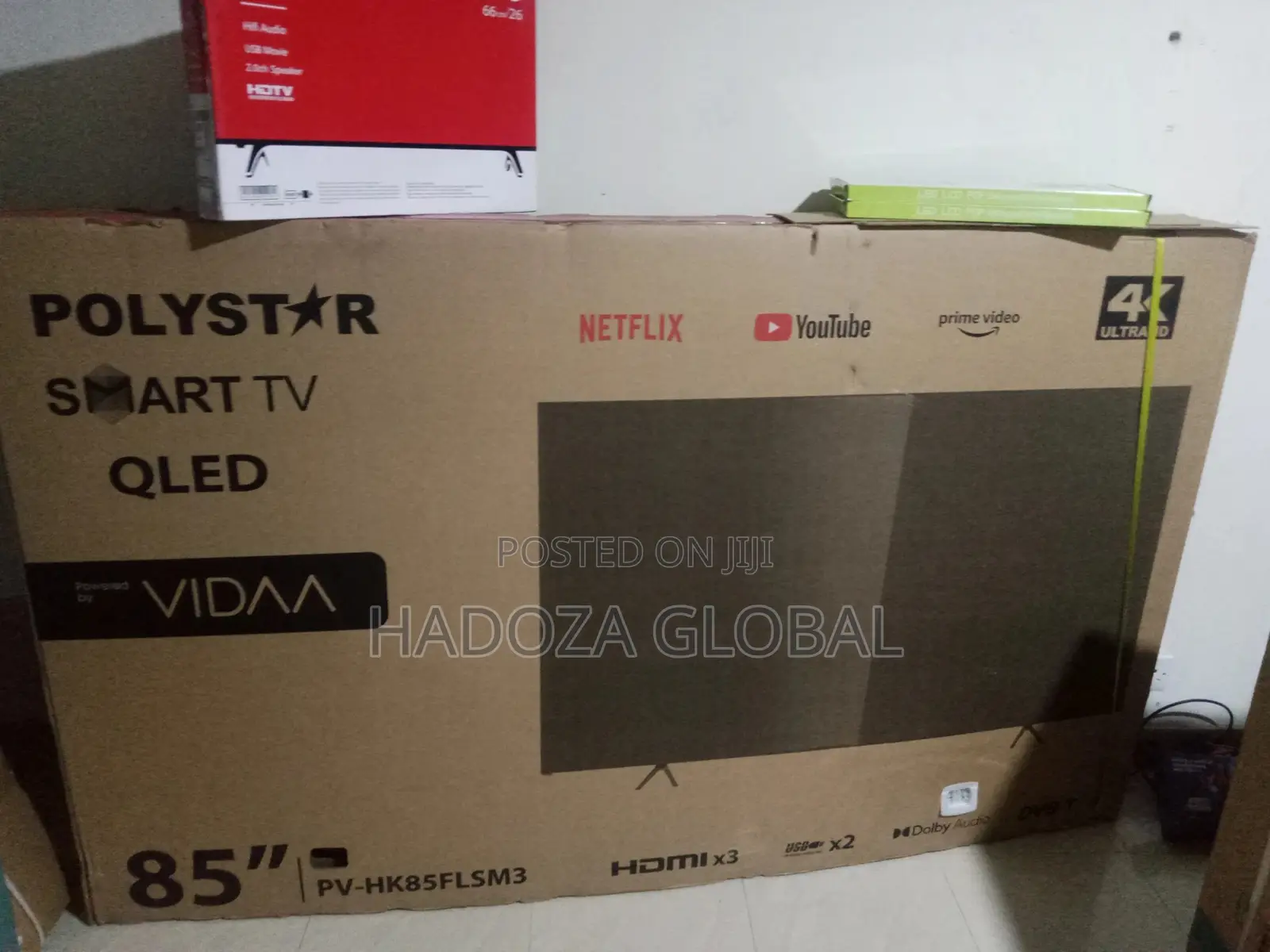 85 Inches Polystar Qled Smart TV With Netflix