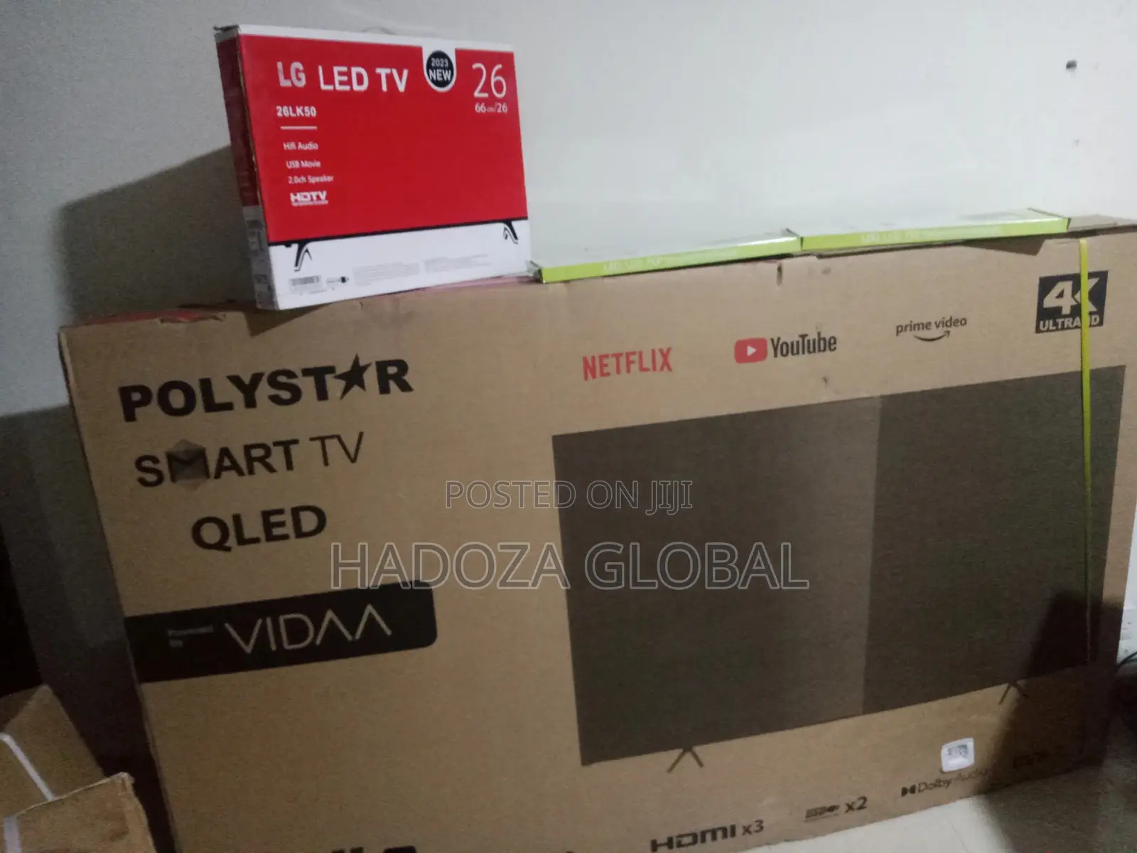 Brand New Polystar 85 Inches Qled Smart TV