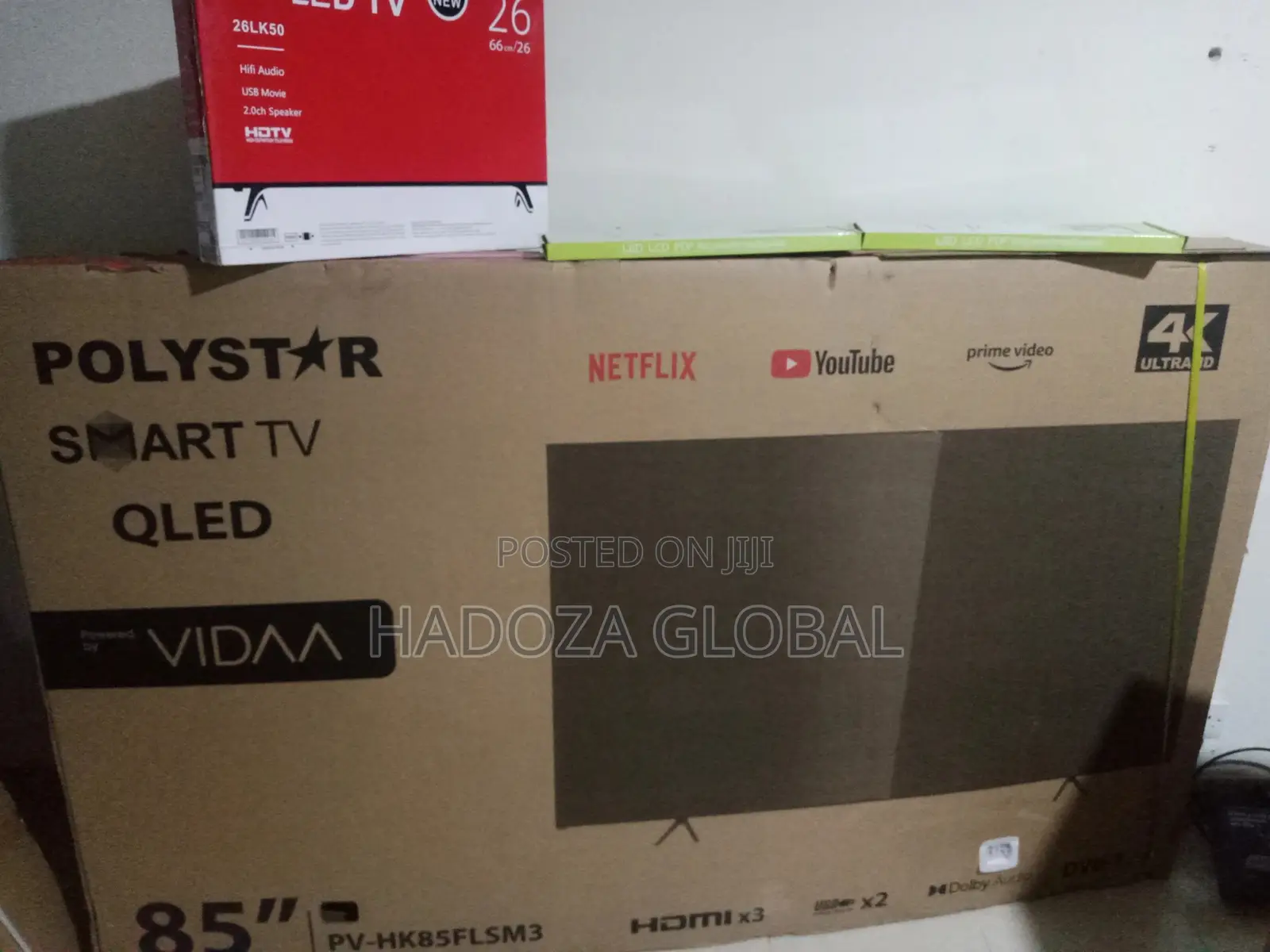 New Polystar 85 Inches Qled Smart TV