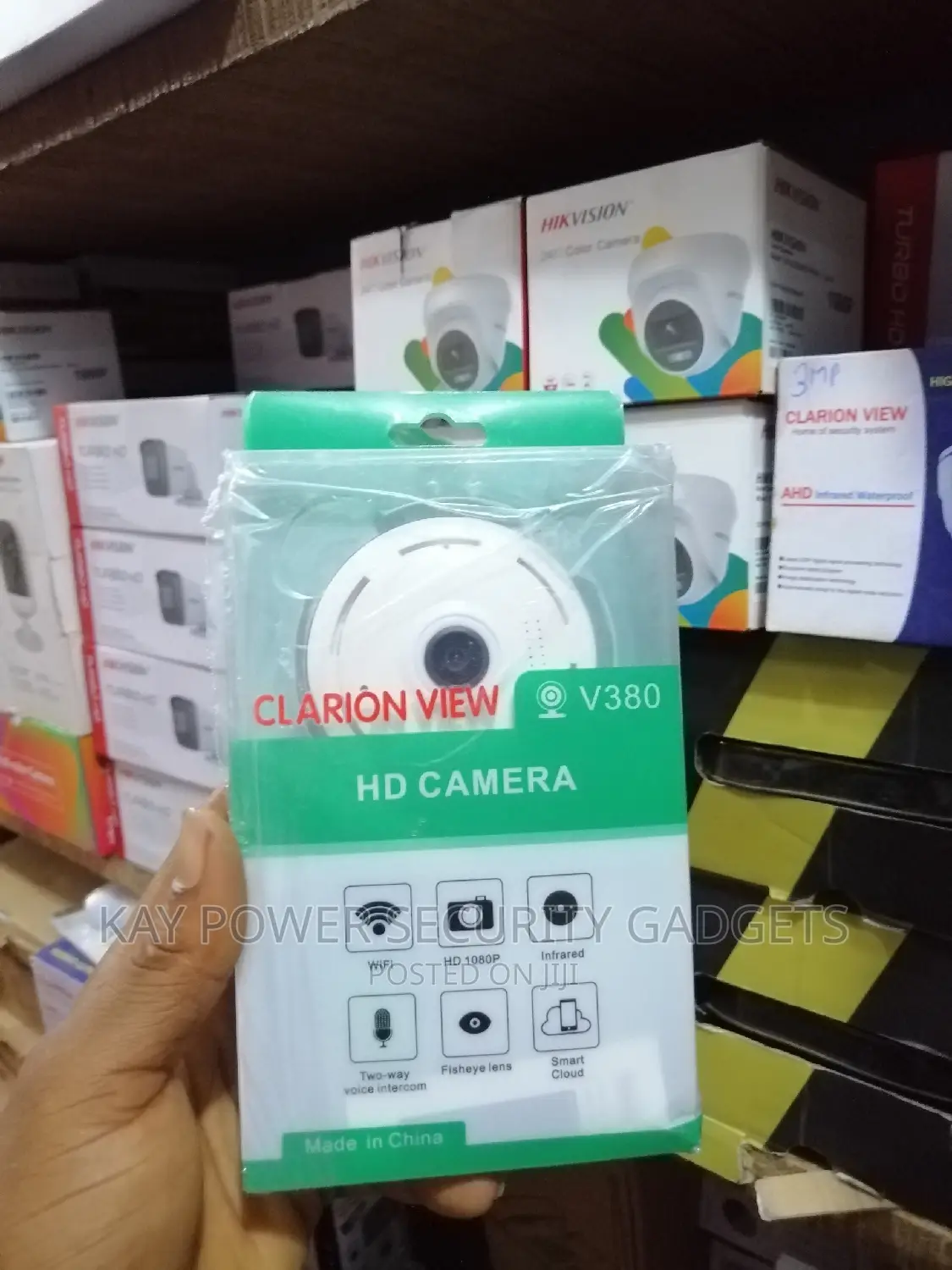 Clarion View V380 Hd Camera
