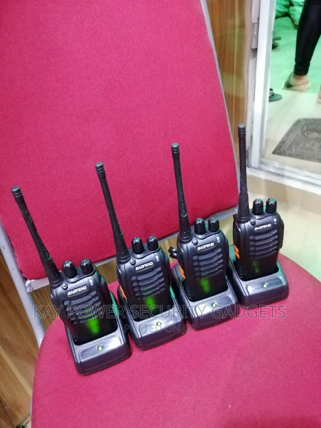 Baofeng Portable Two-Way Radio (4 Pieces)