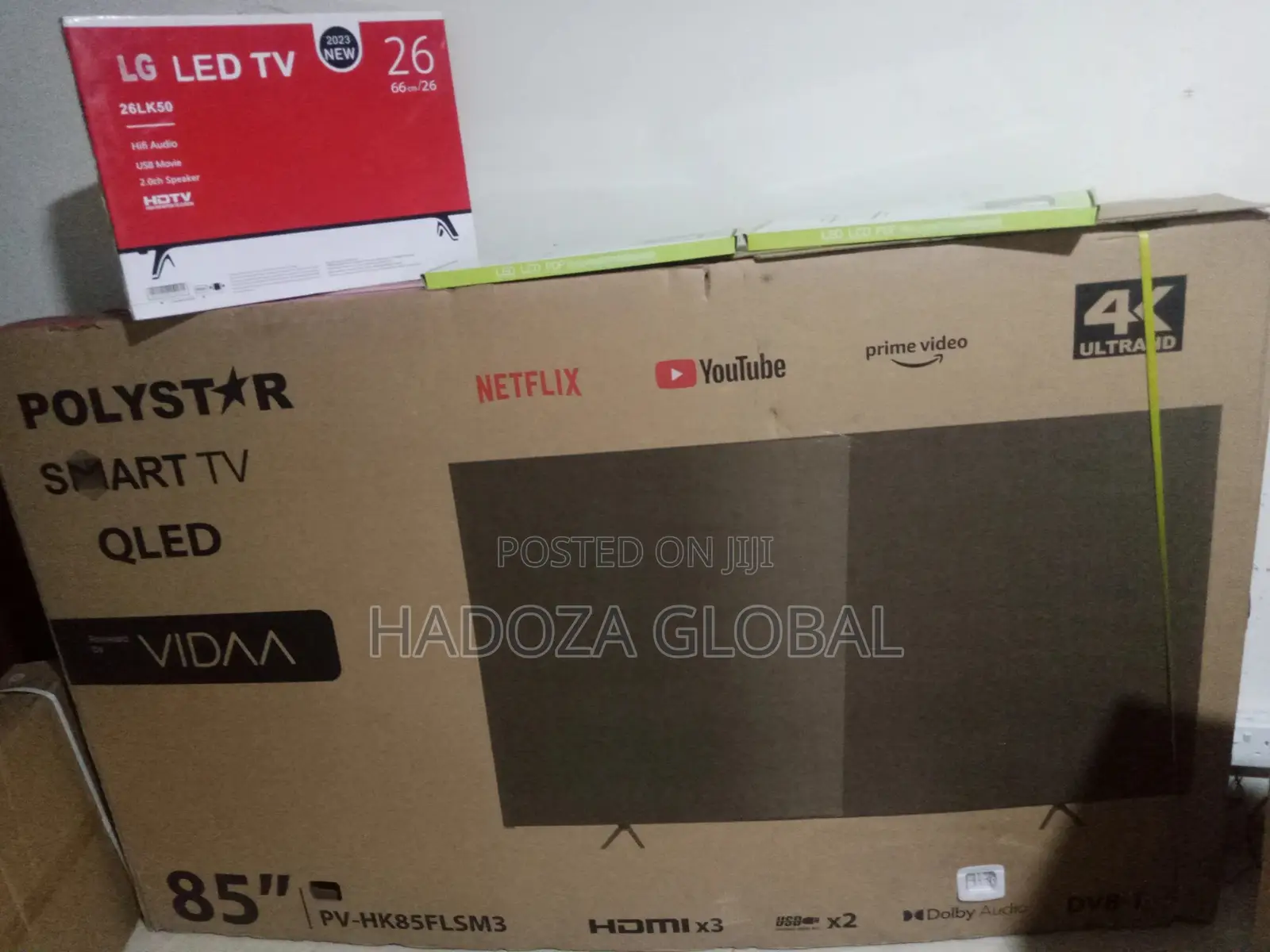 Polystar 85 Inches Qled Smart TV With Netflix