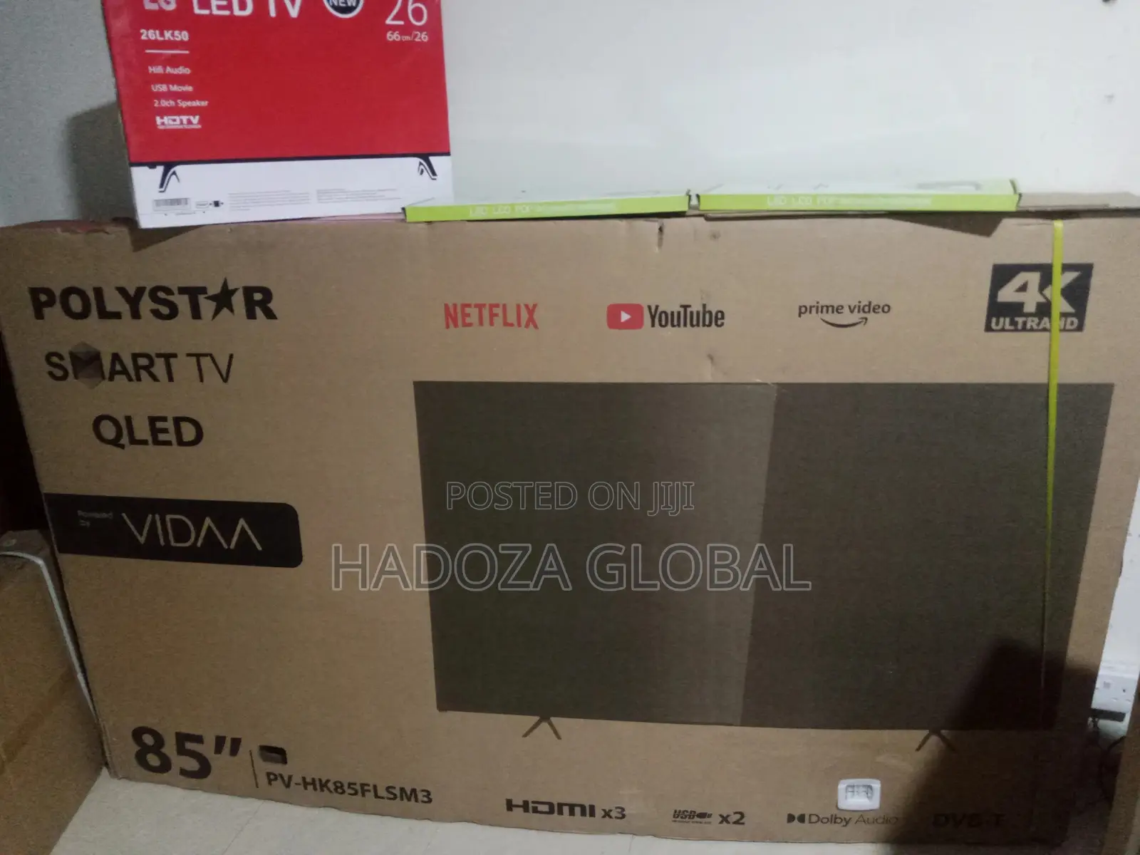 Polystar 85 Inches Qled Smart TV With Youtube