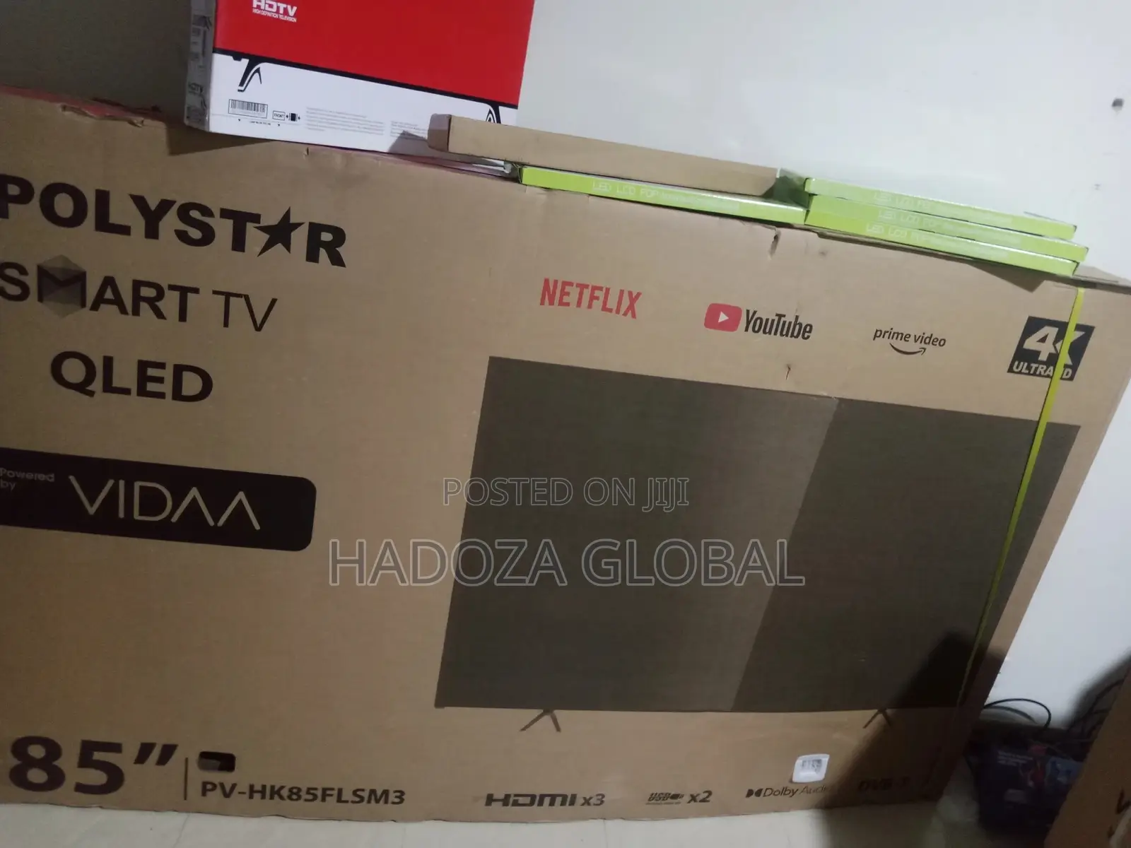 Polystar 85 Inches Smart Tv, Qled