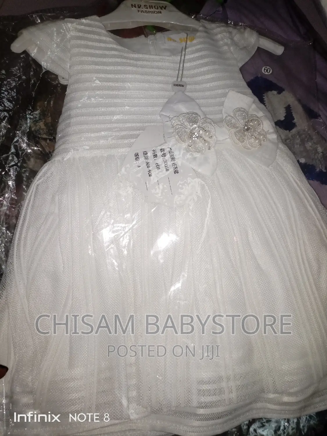 Baby Girl Gown With Leggings