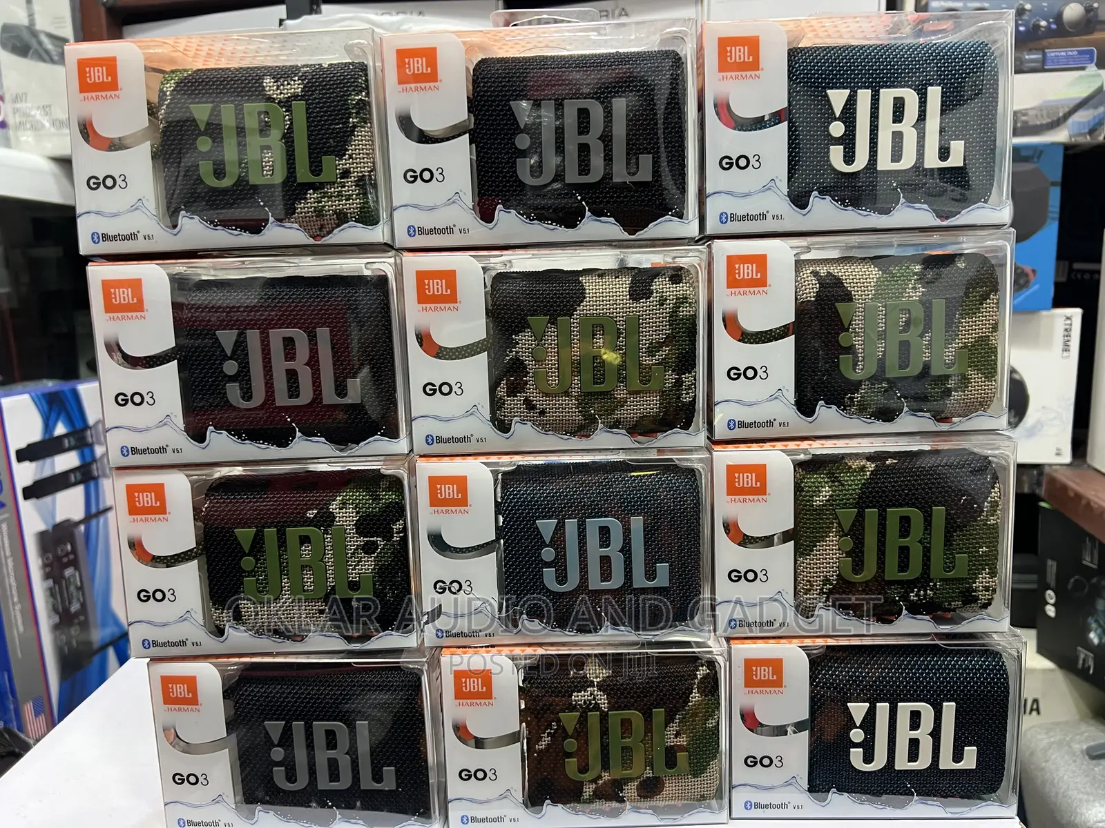 Jbl Go3 Portable Bluetooth Speaker