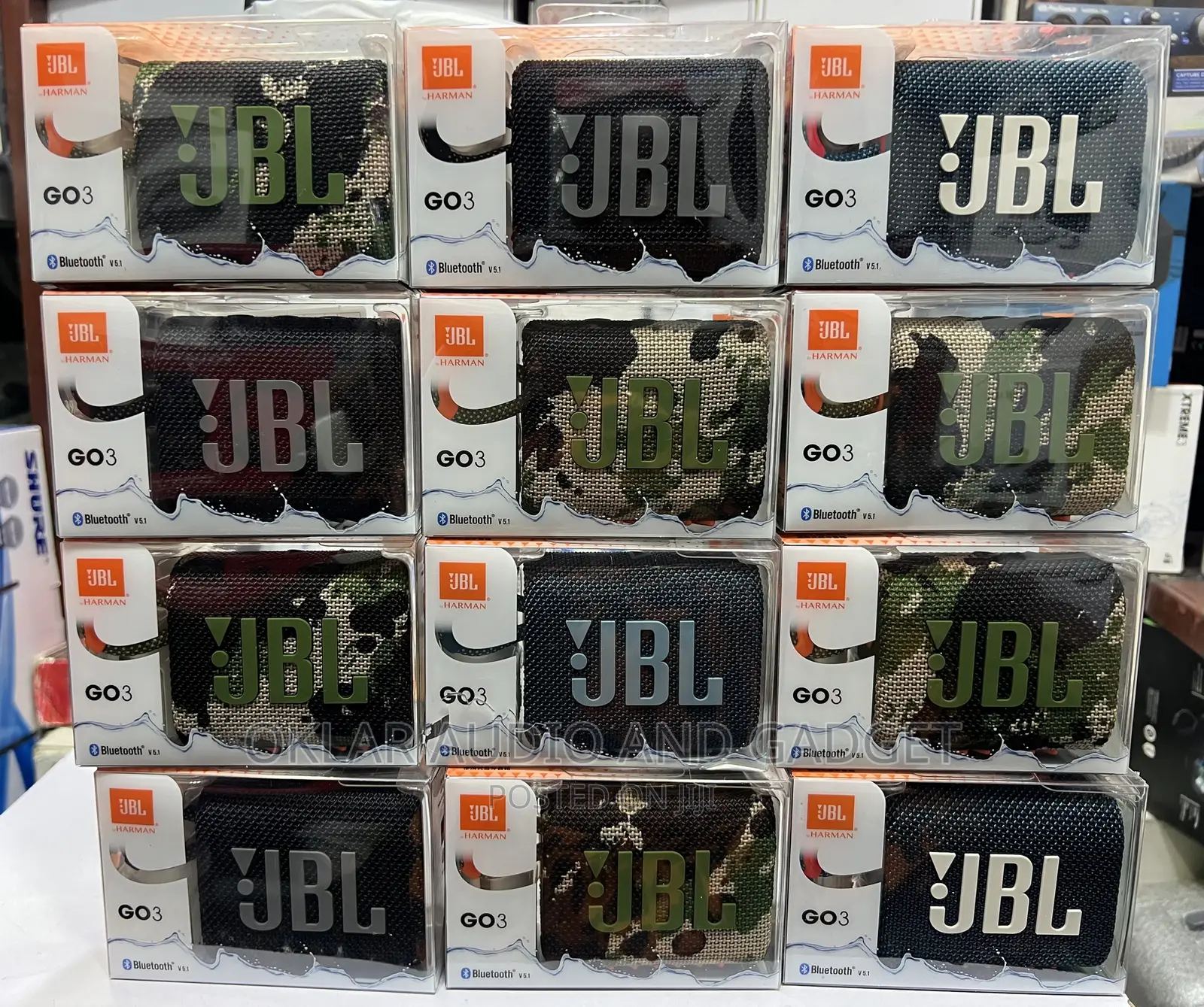 Jbl Go3 Portable Bluetooth Speaker