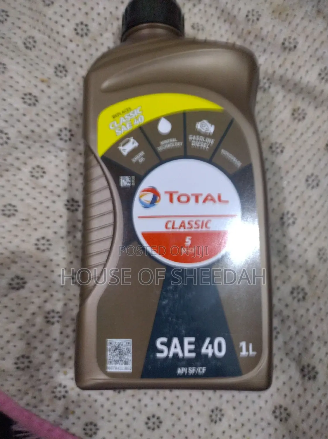 Total Classic Engine Oil Sae40