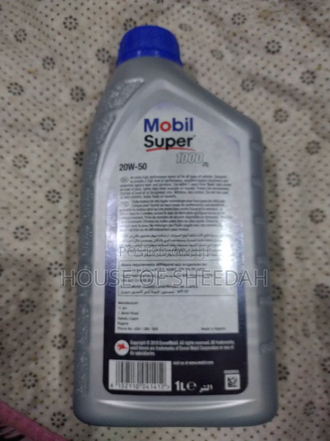 Mobil Super 1000x1 20w-50 XHP Engine Oil, (1litre)