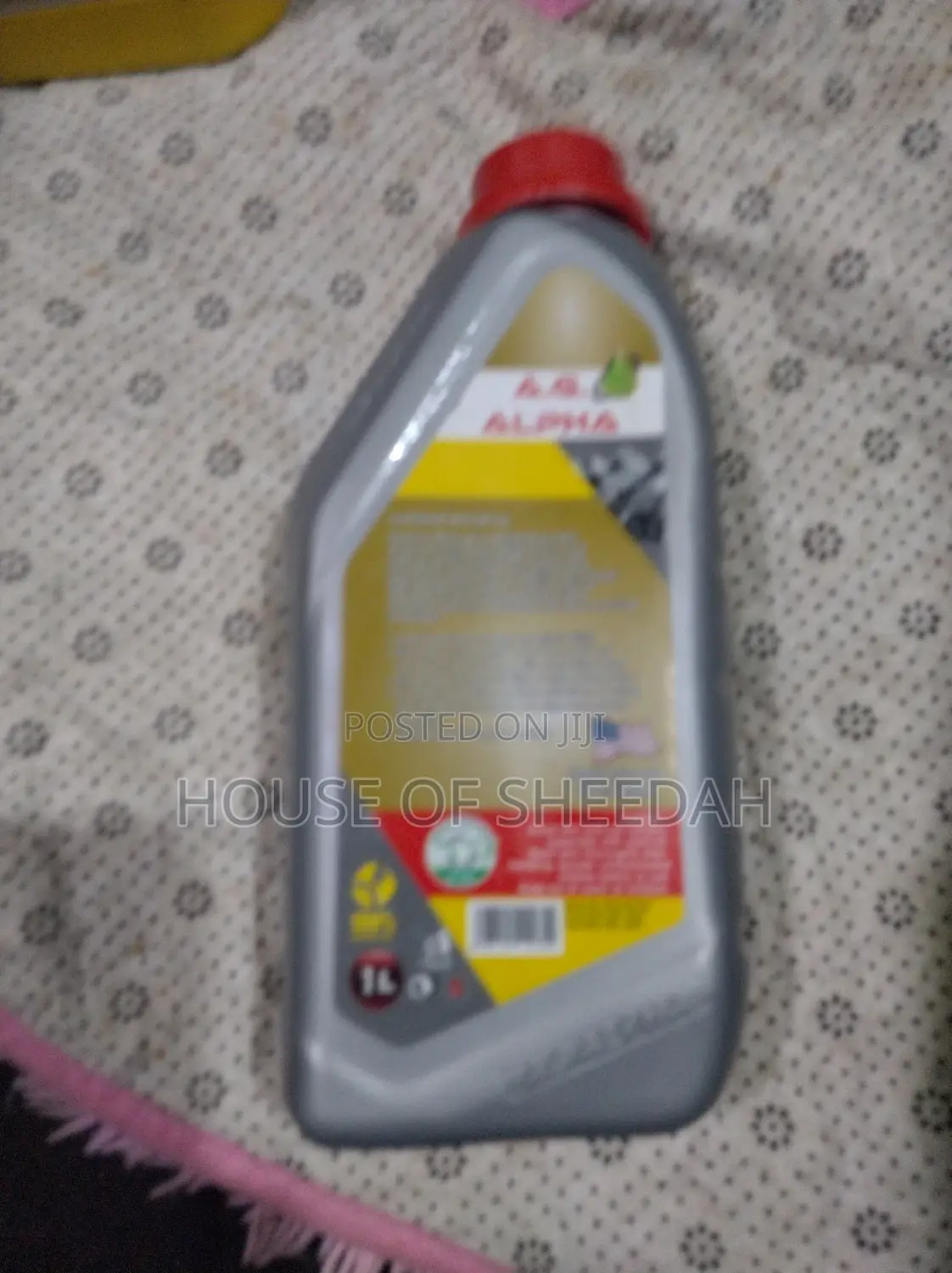 A.G. Alpha Superior Motor Oil, Sae 20W 50, Api Sj Cf-4 1ltr