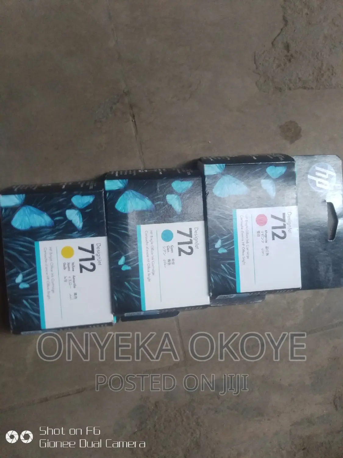 Hp 712 Inkjet Cartrige