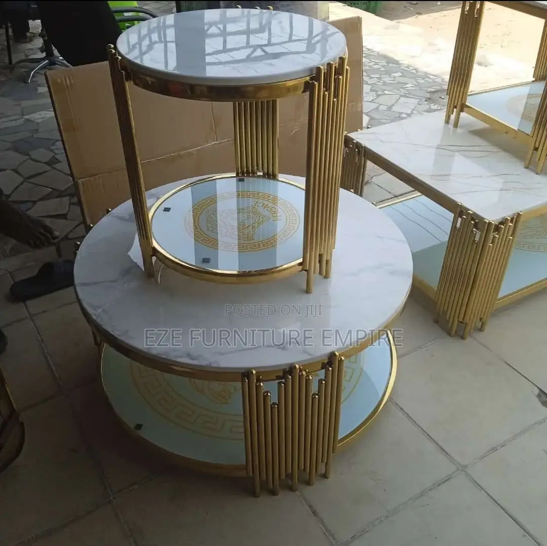 Marble Top 2in1 Versace Center Table