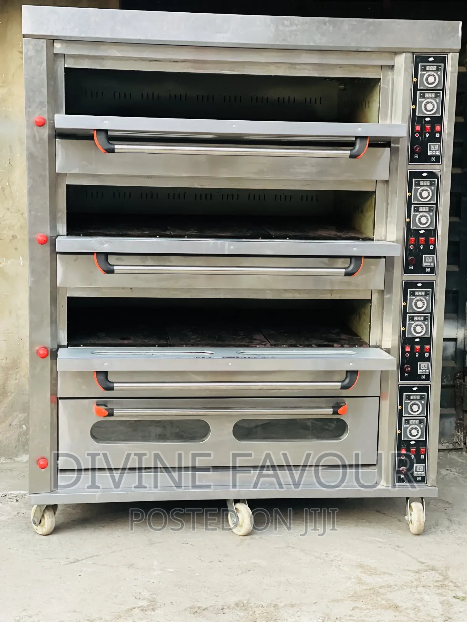 4 Deck Oven 16 Trays