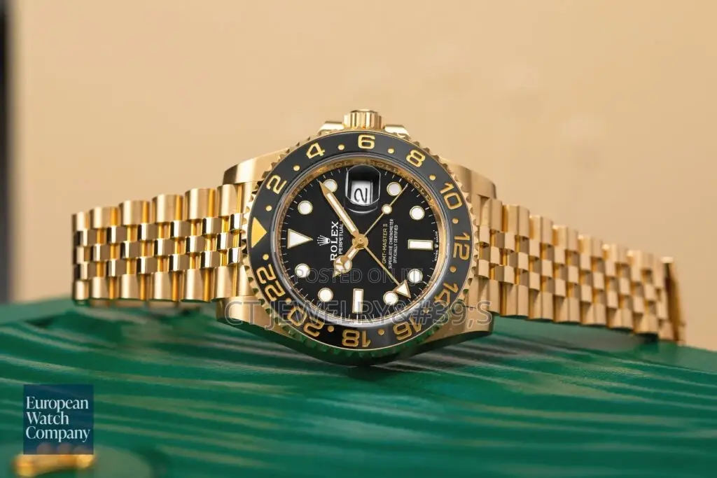 High Grade Rolex GMT-Master (Yellow Gold ) Sports Edition