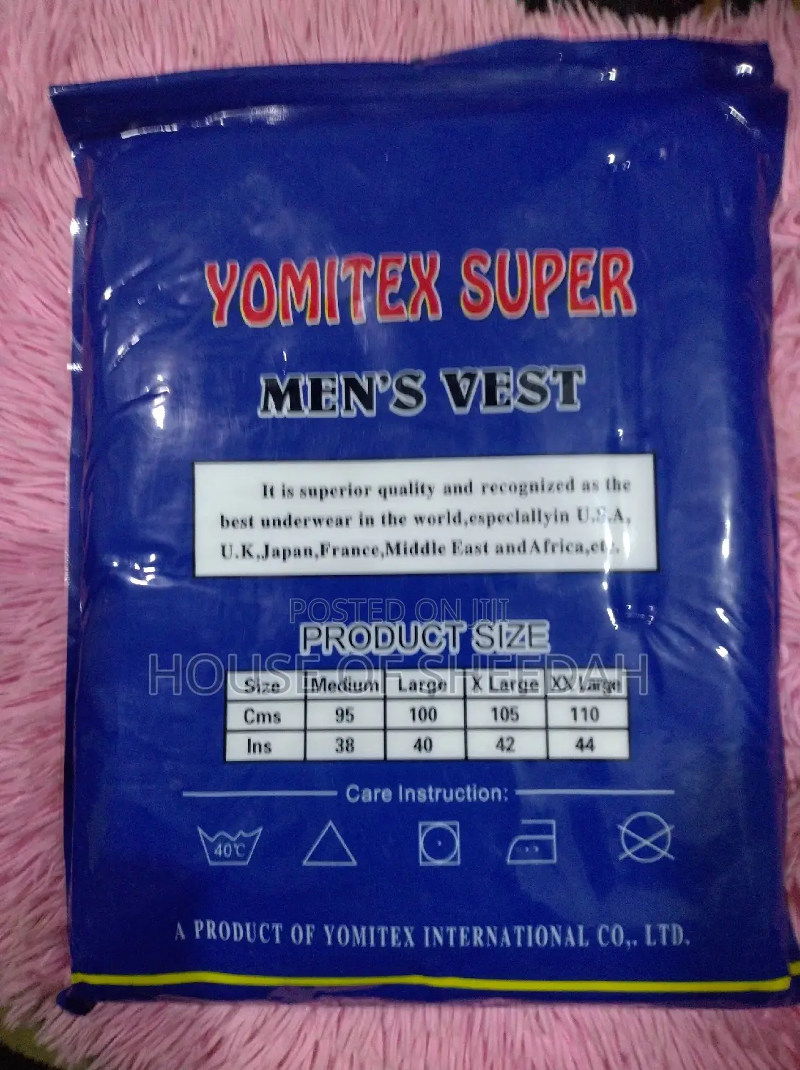 3pcs Original Cotton Singlets for Men: White