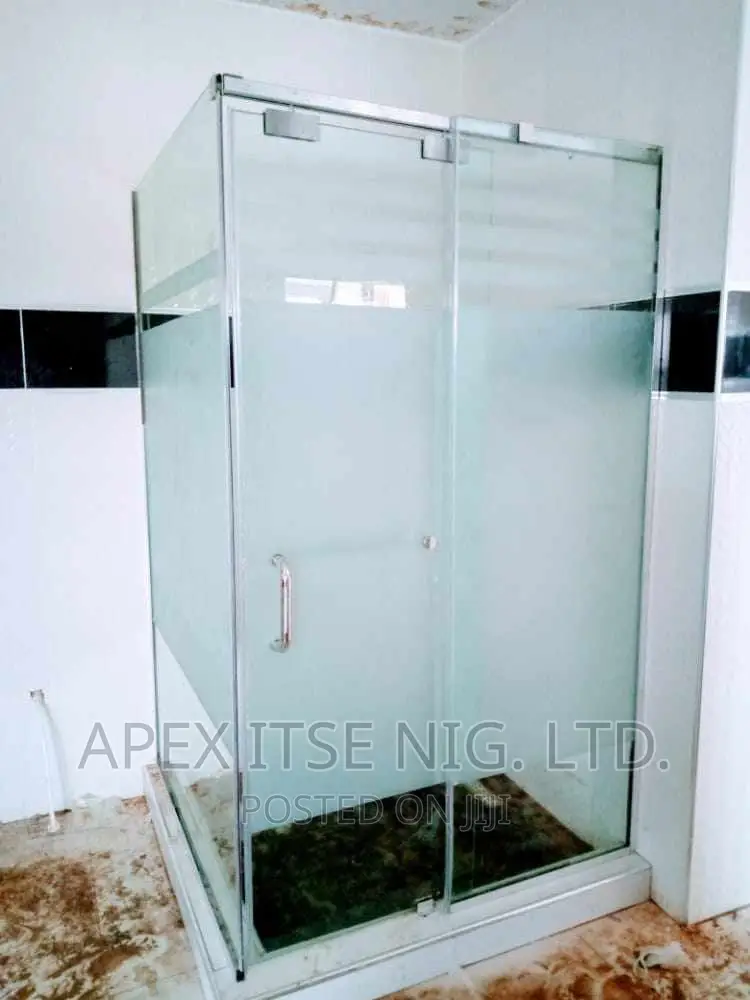 Full Lite Frosted Glass Cubicle