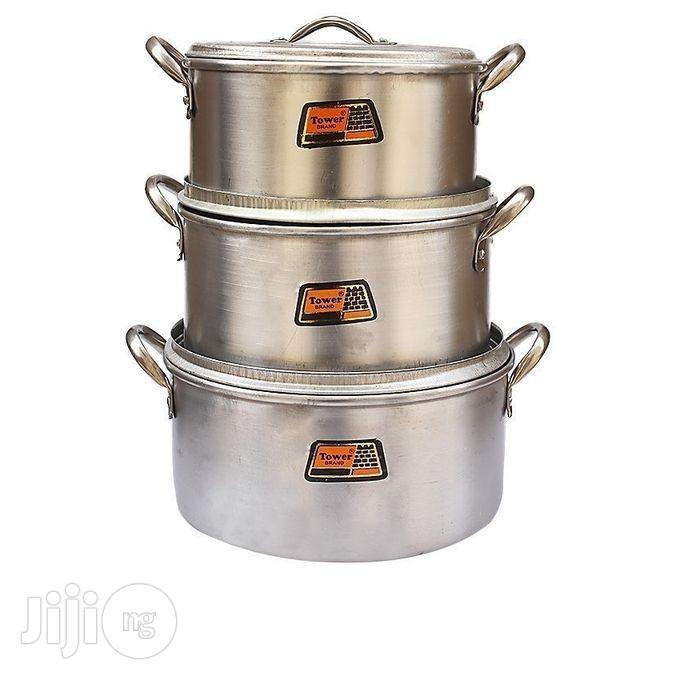 Set Of Tower Cooking Pot By 3