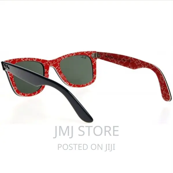 Ray Ban Original Wayfarer Print in - Rb2140 - Red