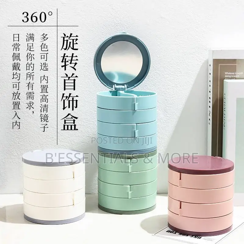 Rotating Jewellery Storage Box/ Organizer