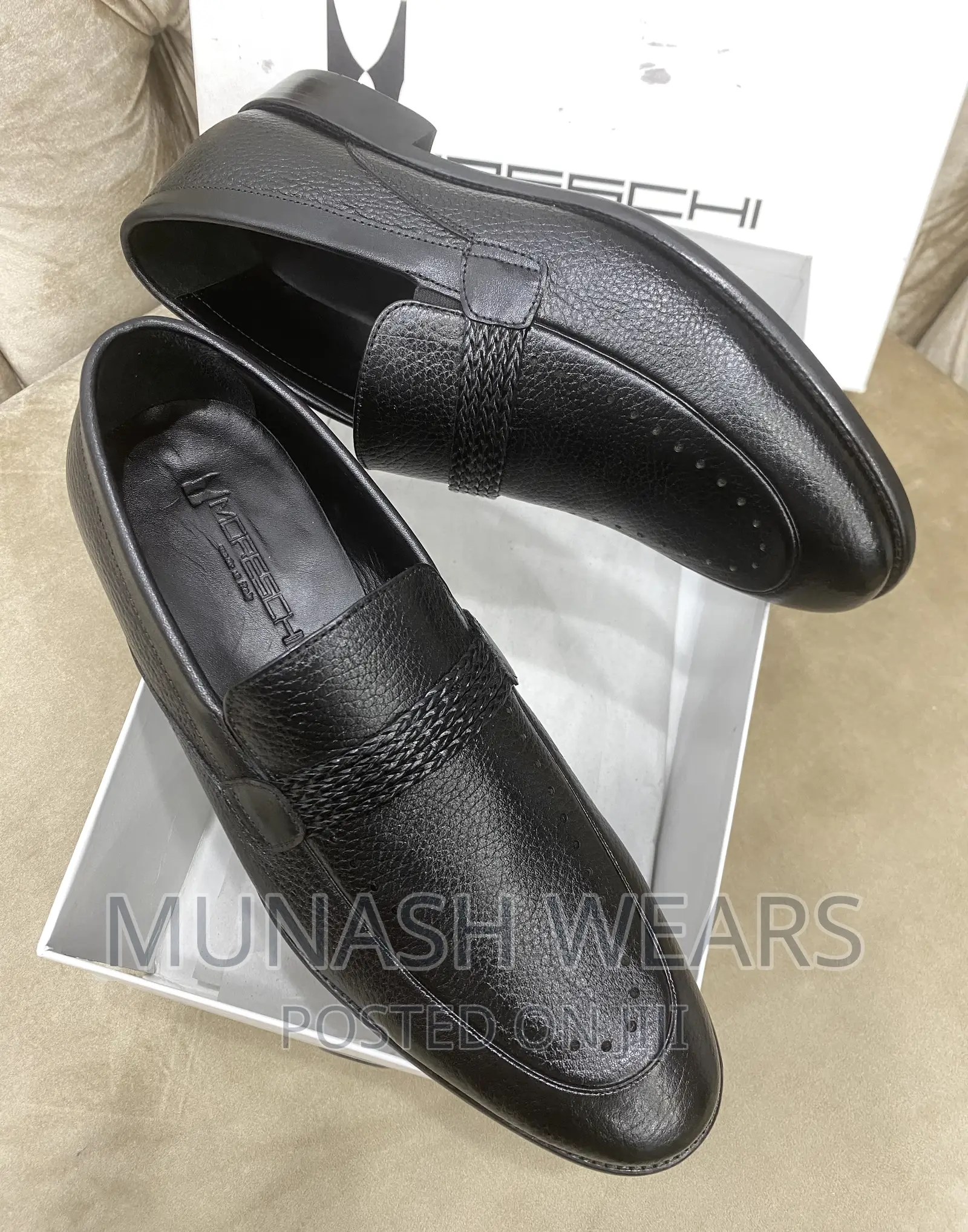 Pure Italian Moreschi Leather Shoe