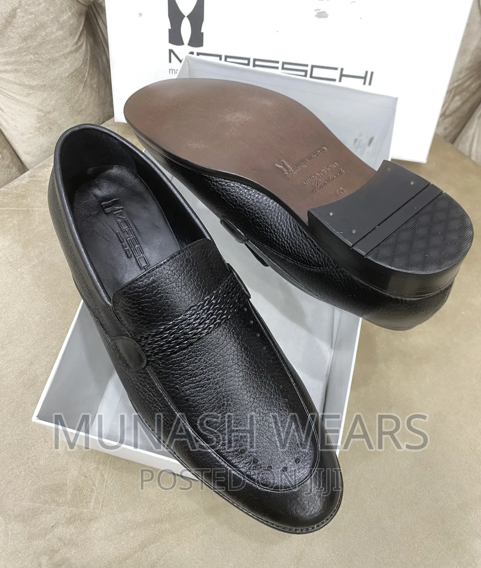 Pure Italian Moreschi Leather Shoe