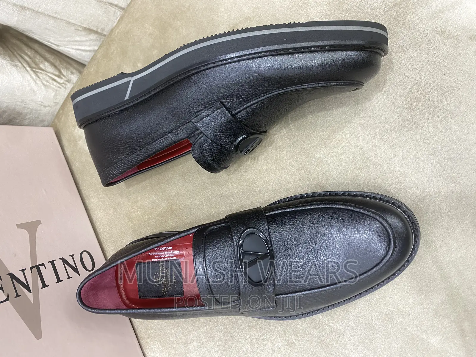 Italian Leather Valentino Shoe
