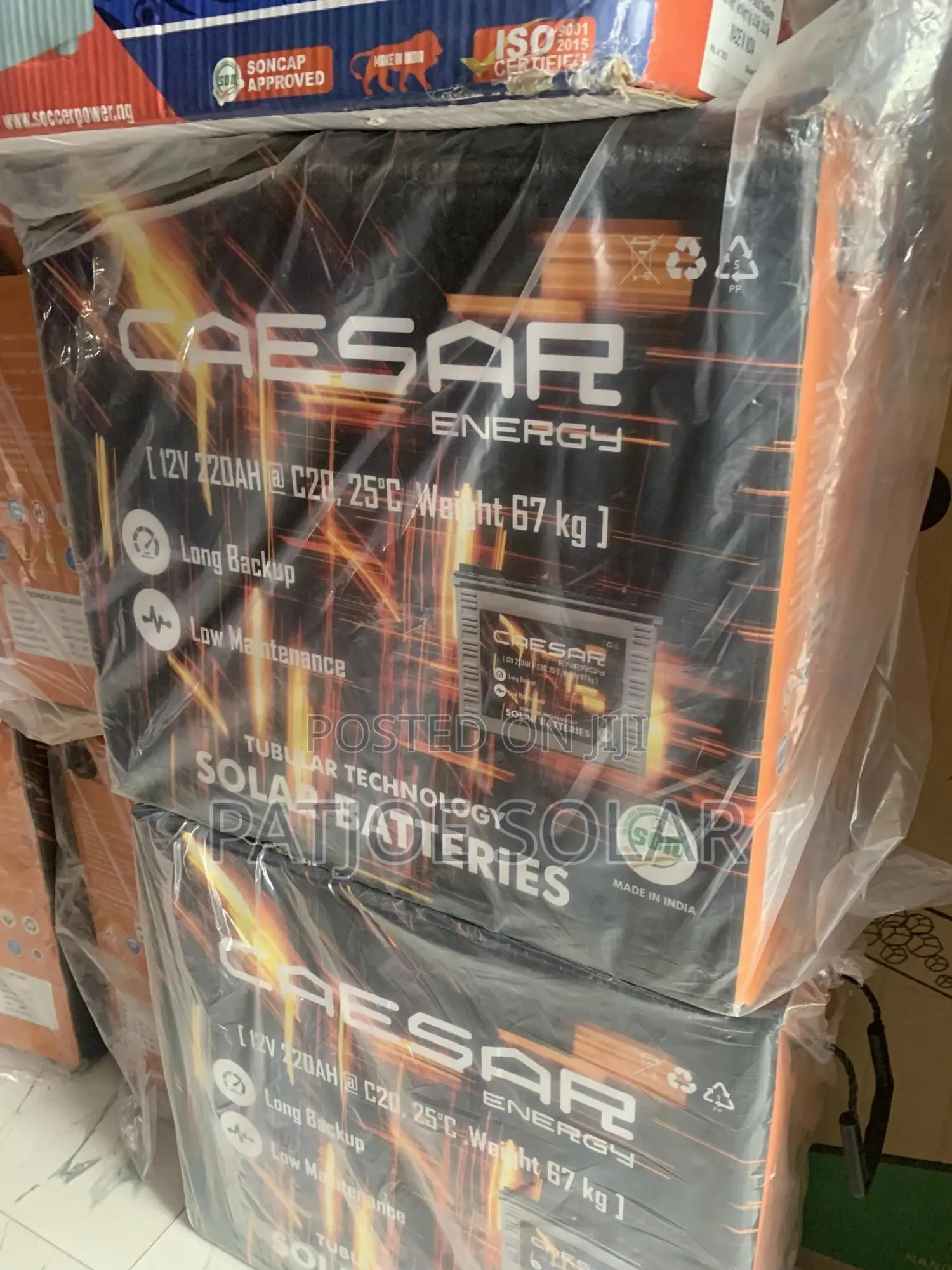 CAESAR Battery 12v/220a
