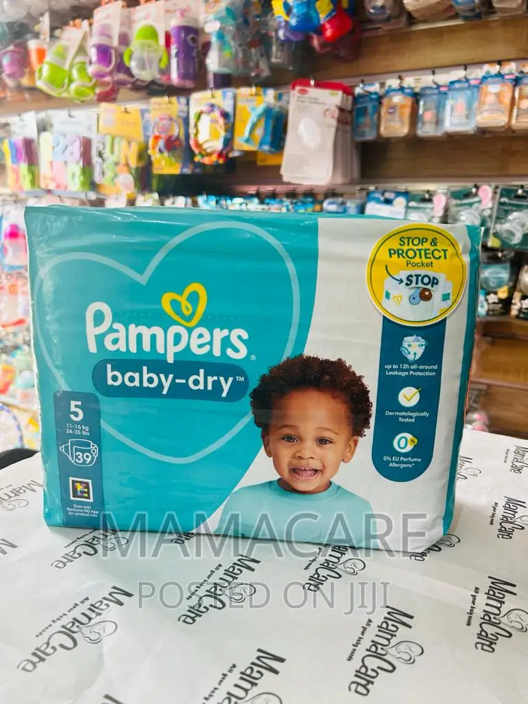 Pampers Baby Dry Size 5 39 Nappies